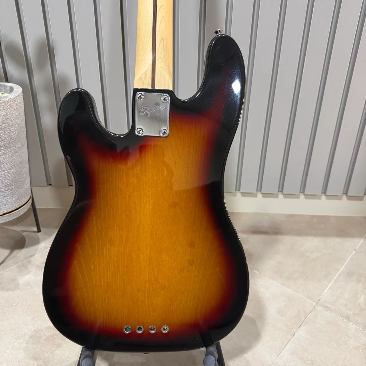 CONTRABAIXO SQUIER CLASSIC VIBE TELECASTER BASS 50s - INDONÉSIA 2010 - PRIMEIRA GERAÇÃO - Foto 3