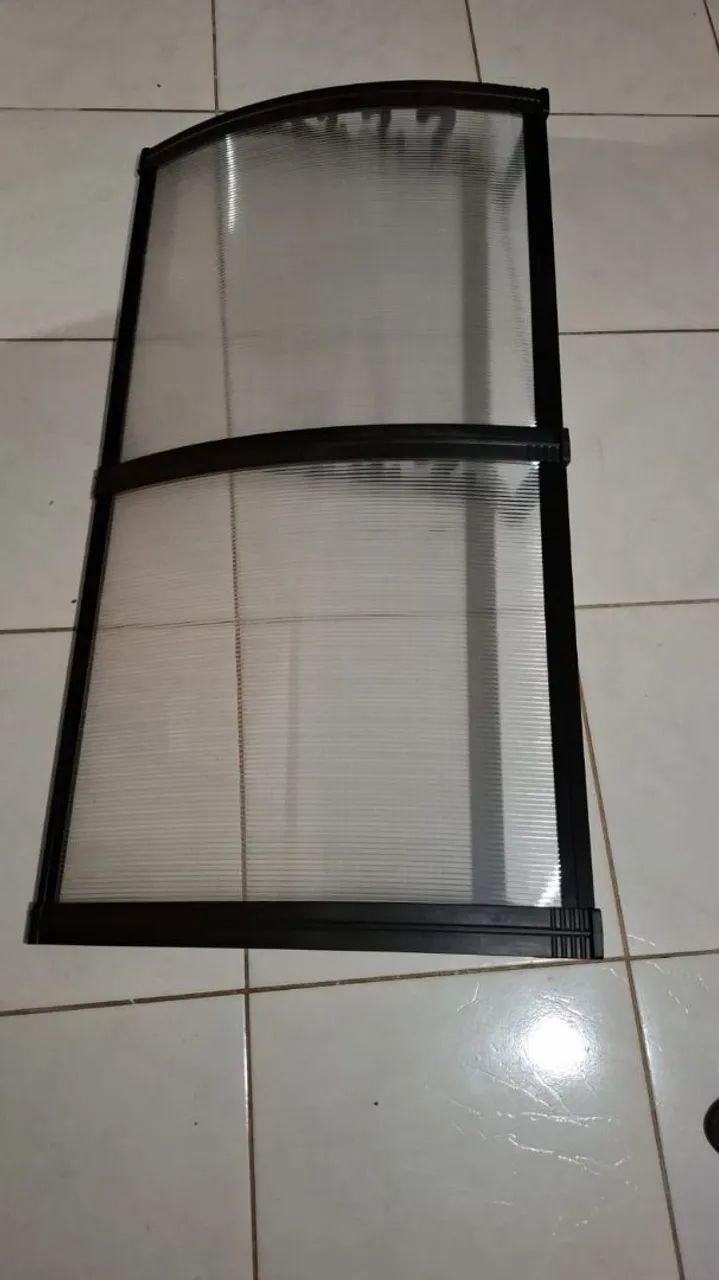 Toldo De Policarbonato Transparente Branco