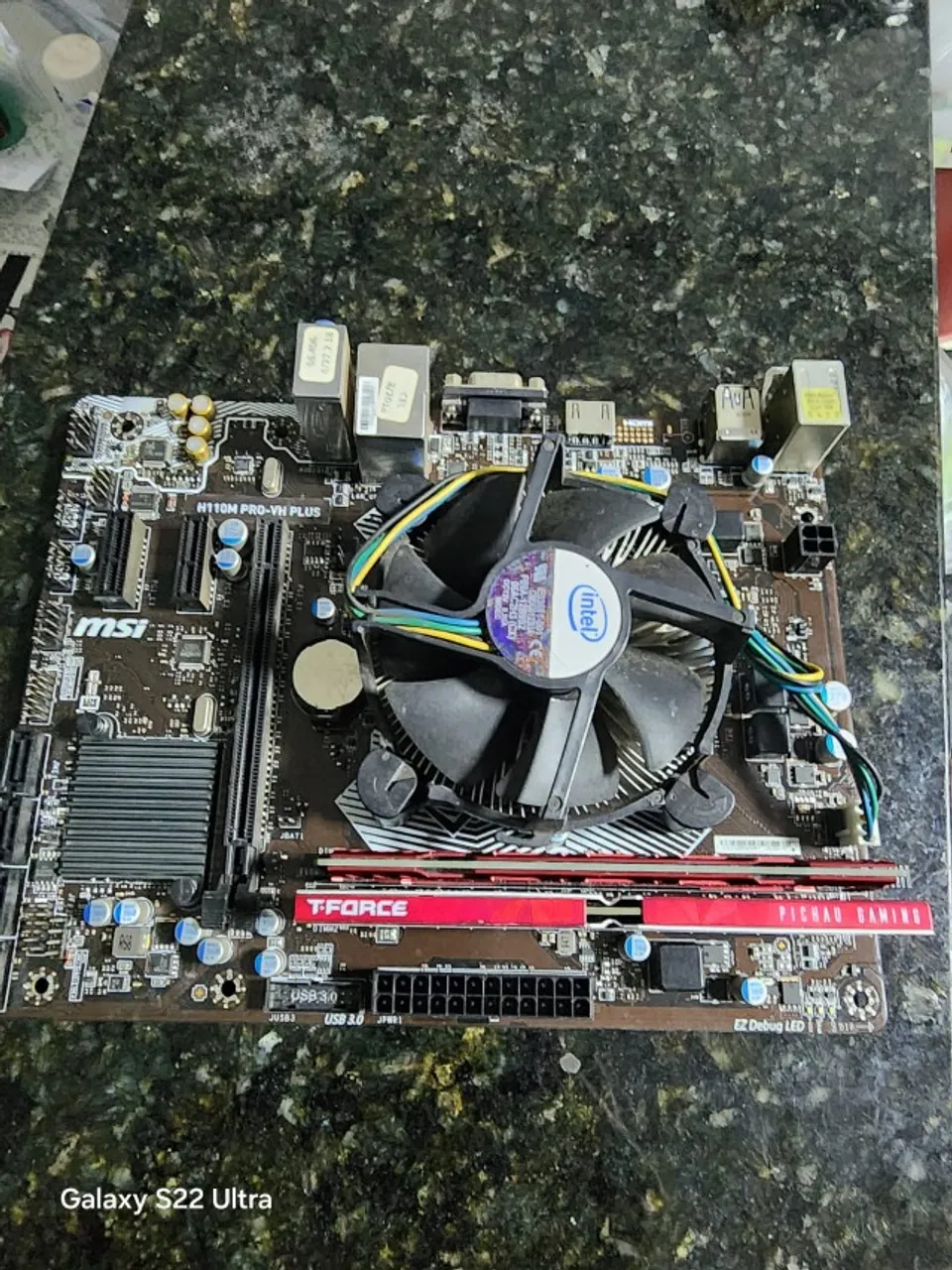 KIT - Core i7 10700K + Placa mãe Asus Z490M PLUS + 16gb DDR4 para