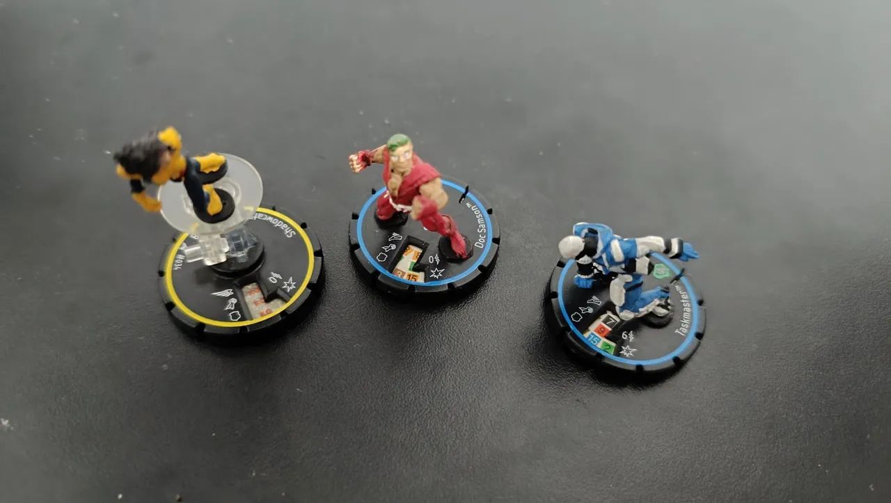 Marvel HeroClix Wizkidz - 3 figuras jogáveis 