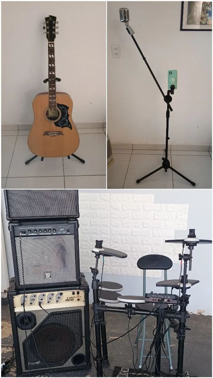 Vendo microfone vintage CSR modelo YVM-55 super cardióide - Foto 5