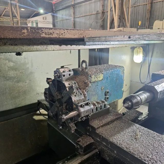 Torno Mecânico CNC Logic 195II -Comando MCS (Ano 2005) Maquina em operação na Industria. - Foto 3