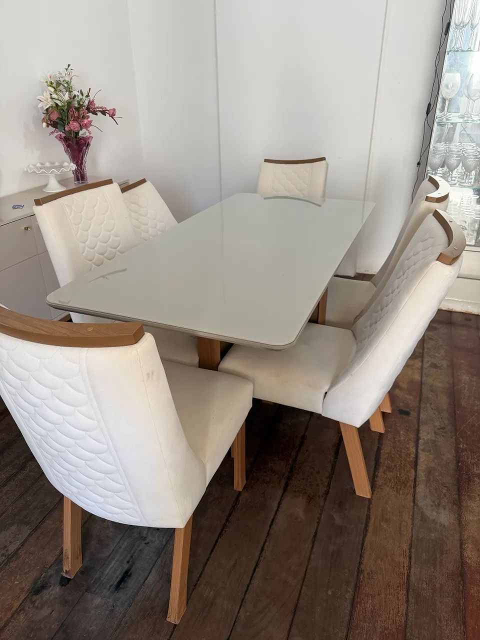 Mesa em laca seis lugares  - Foto 2