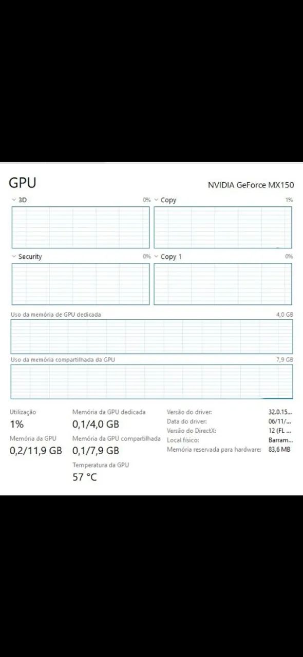 Notebook Dell Inspiron 15 Nvidia GeForce MX150 - Foto 5
