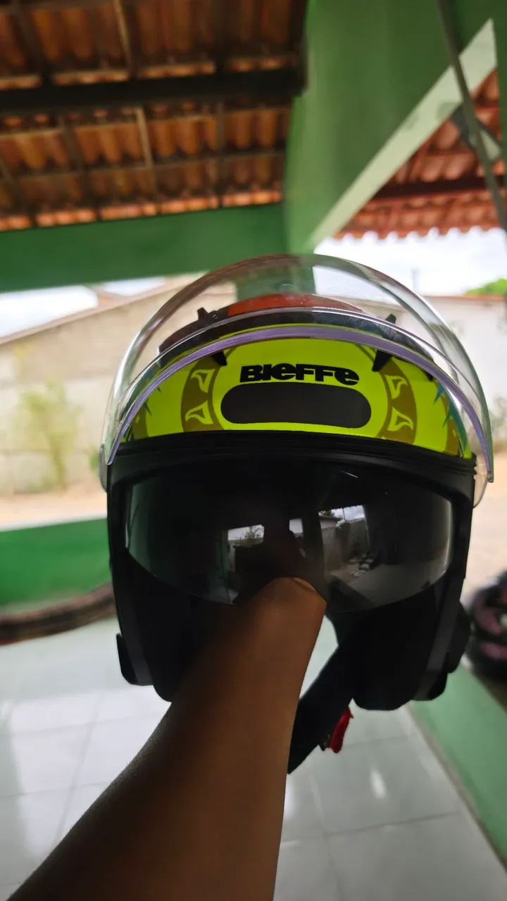 Capacete Aberto Bieffe B-pace - Foto 5