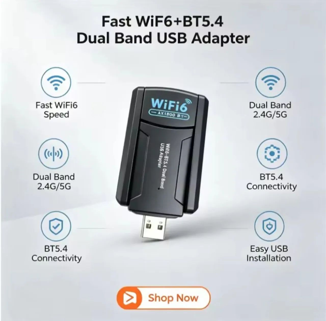 Adaptar de wi-fi com Bluetooth  - Foto 2