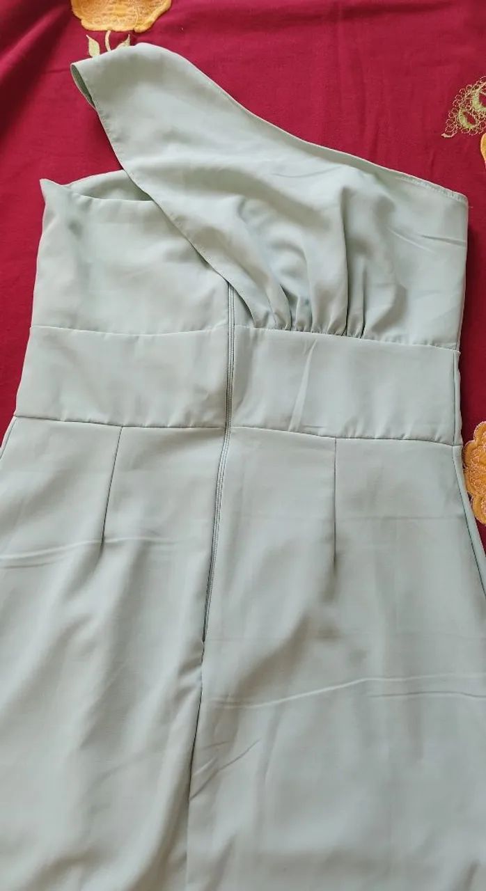 Vestido social "P" , cor verde Claro  - Foto 4