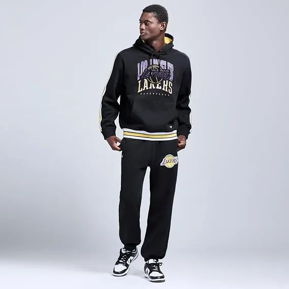 Blusa Moletom Nba Lakers Tam. M, Oficial Licenciada. Importado EUA - Foto 5