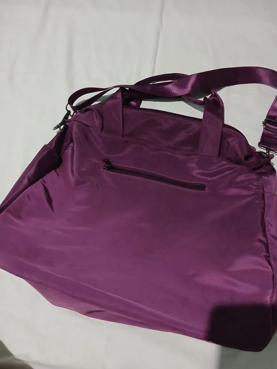 Bolsa transversal roxa - Foto 5