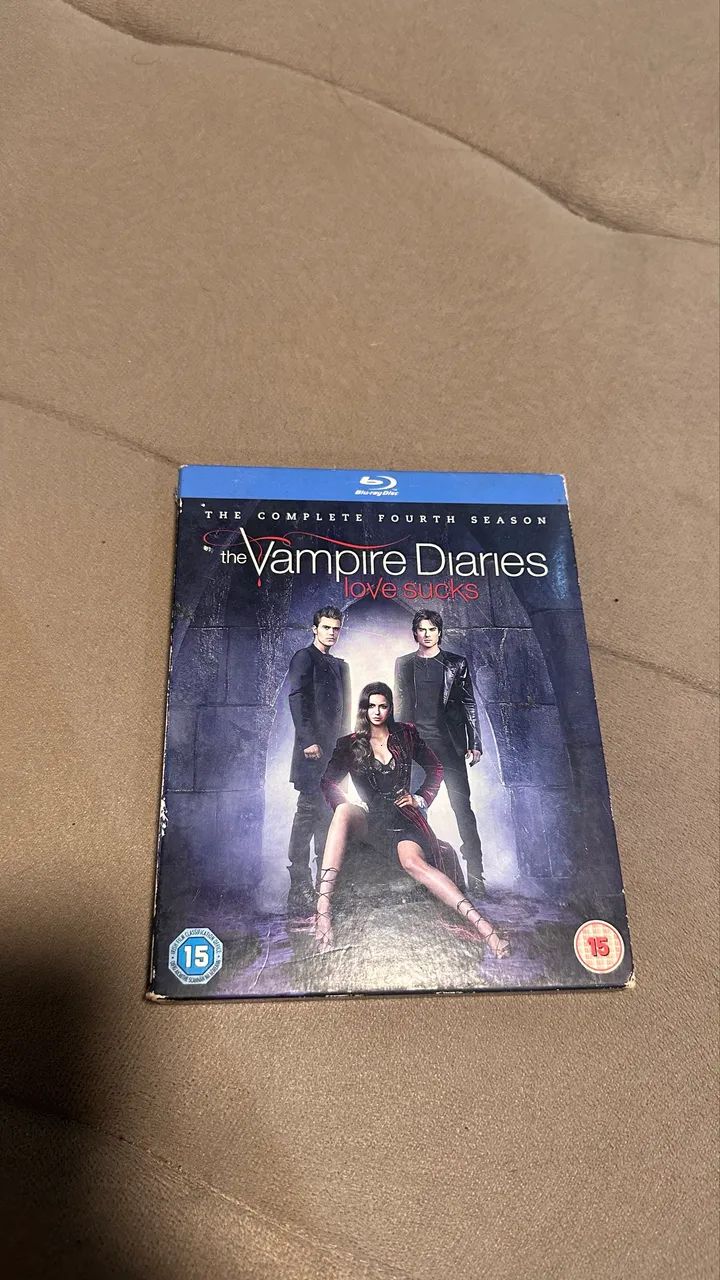 Blu-ray Diários de um vampiro 4º temporada  - Foto 3