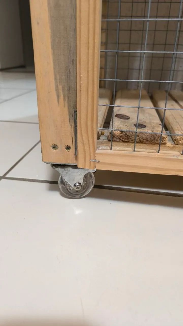 Gaiola/ viveiro para roedores coelho chinchila - Foto 5