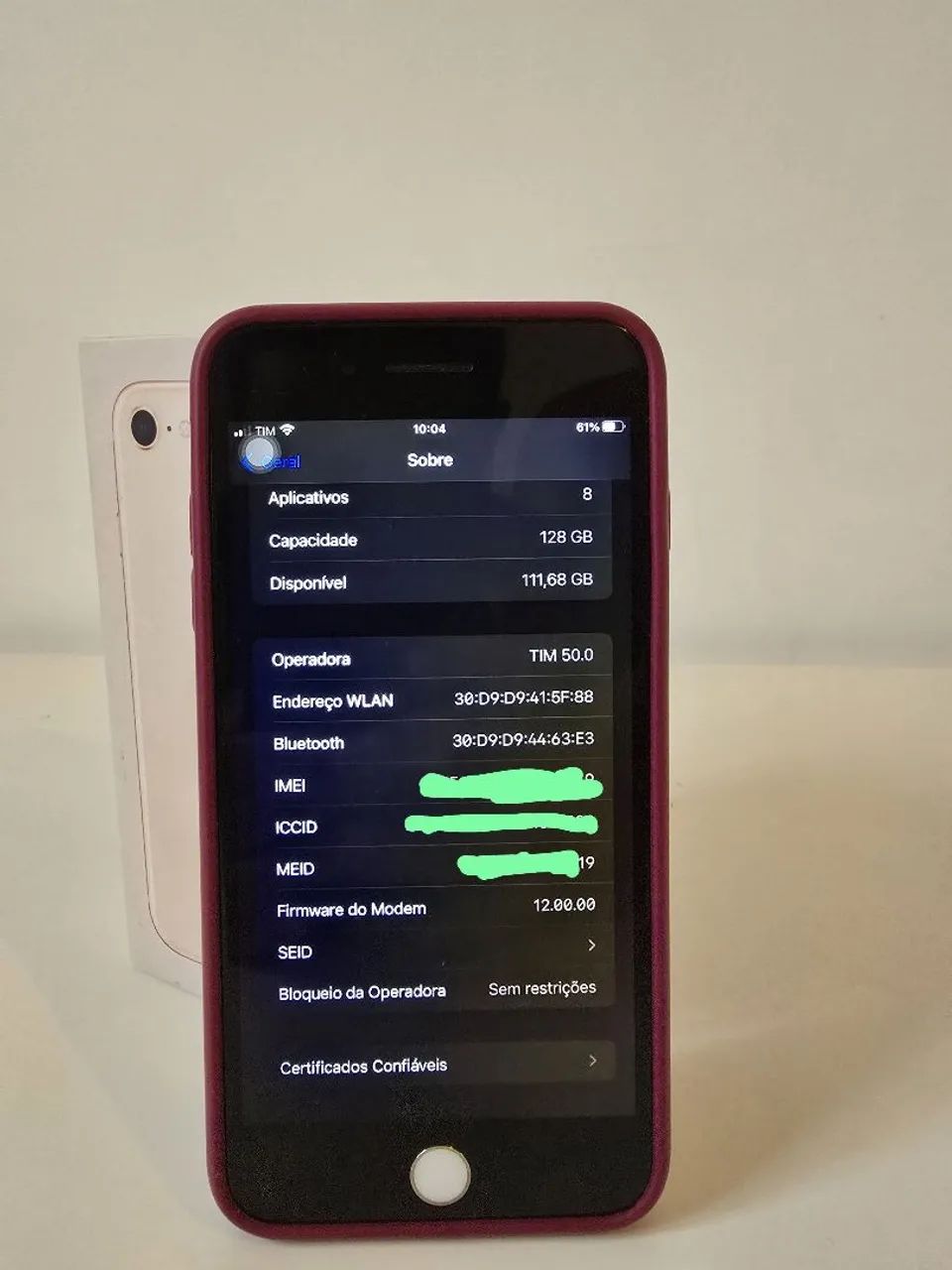 IPHONE 7 PLUS 128GB VERSÃO RED  - Foto 5