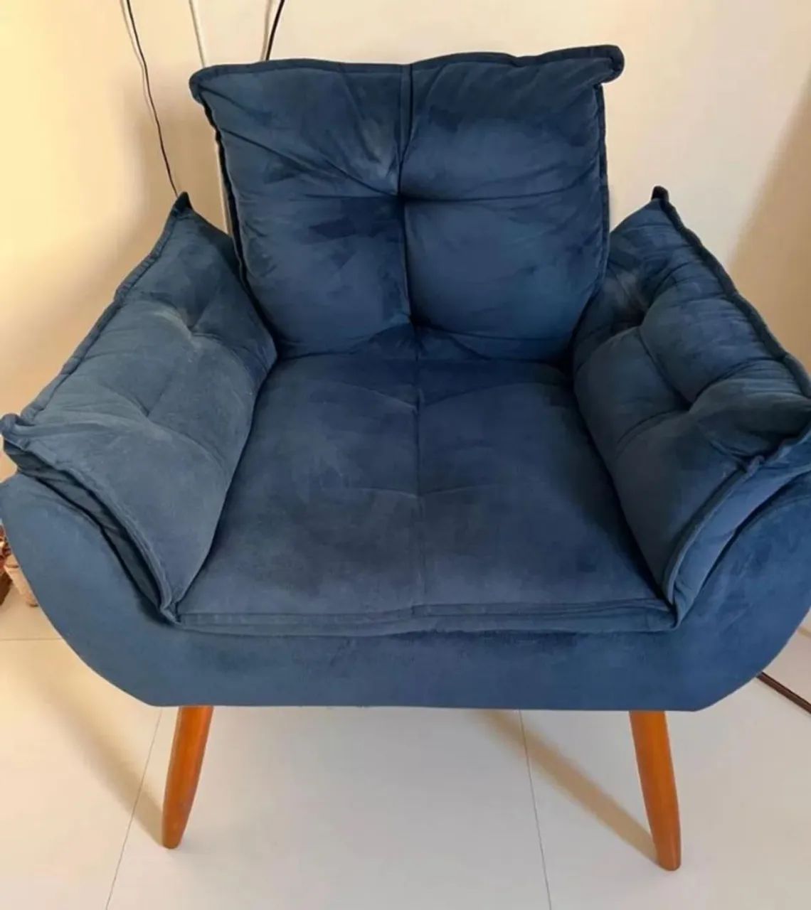 Poltrona Luxo  extremo conforto Azul