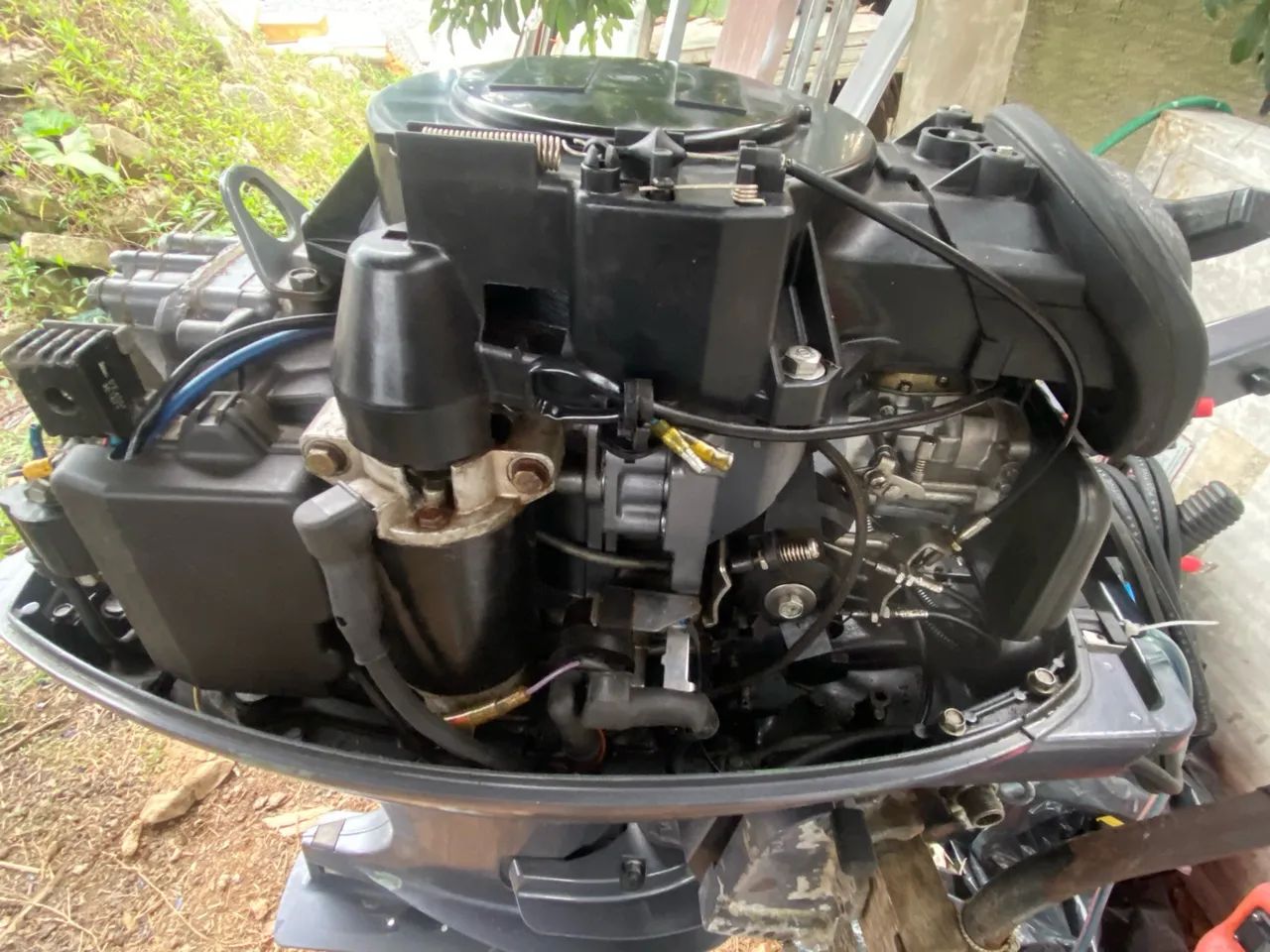 Motor de popa yamara 40hp 2t  - Foto 3