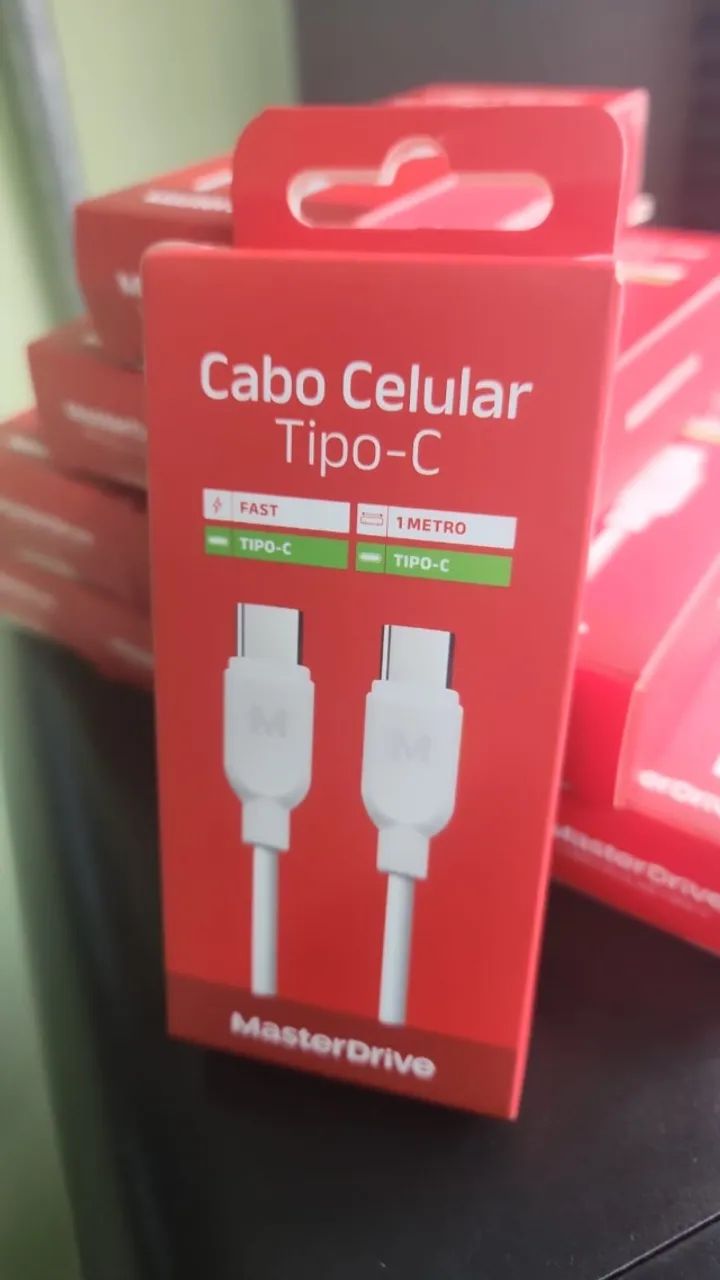 Pack com 10 Cabos USB-C para USB-C - Carregamento Rápido - Foto 3