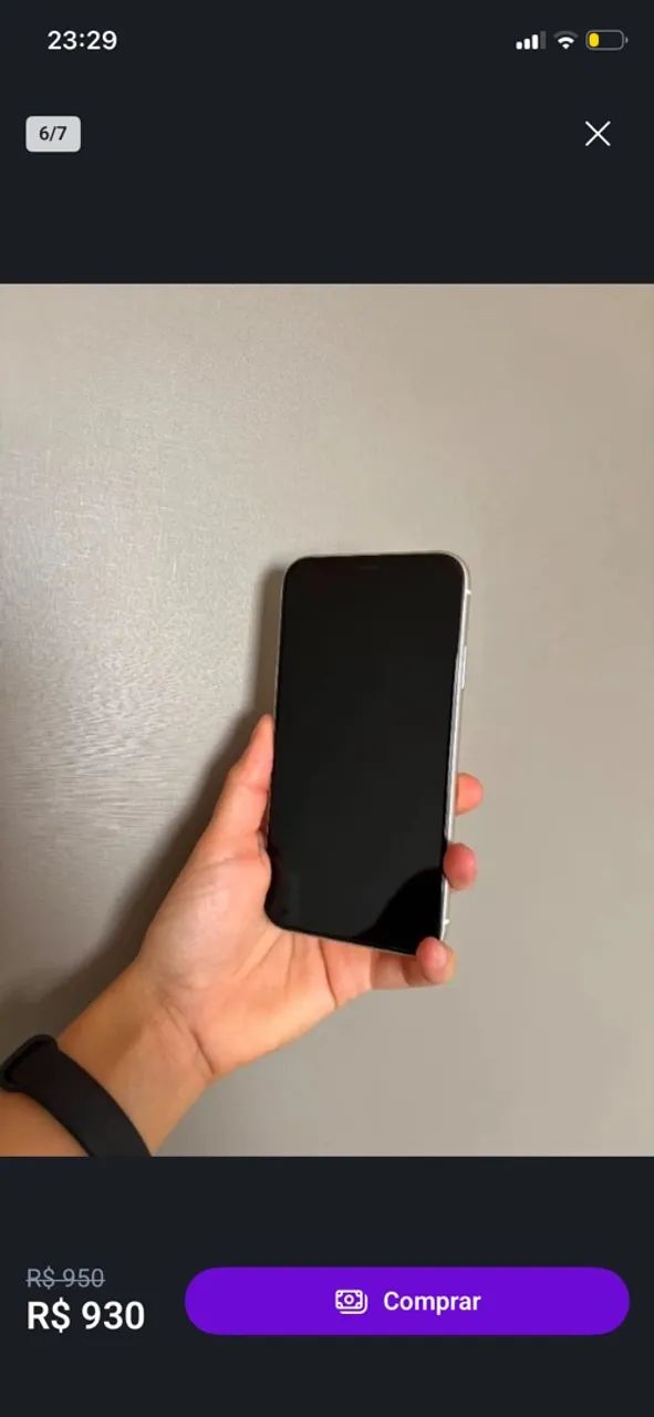 iphone 11 branco 64gb 