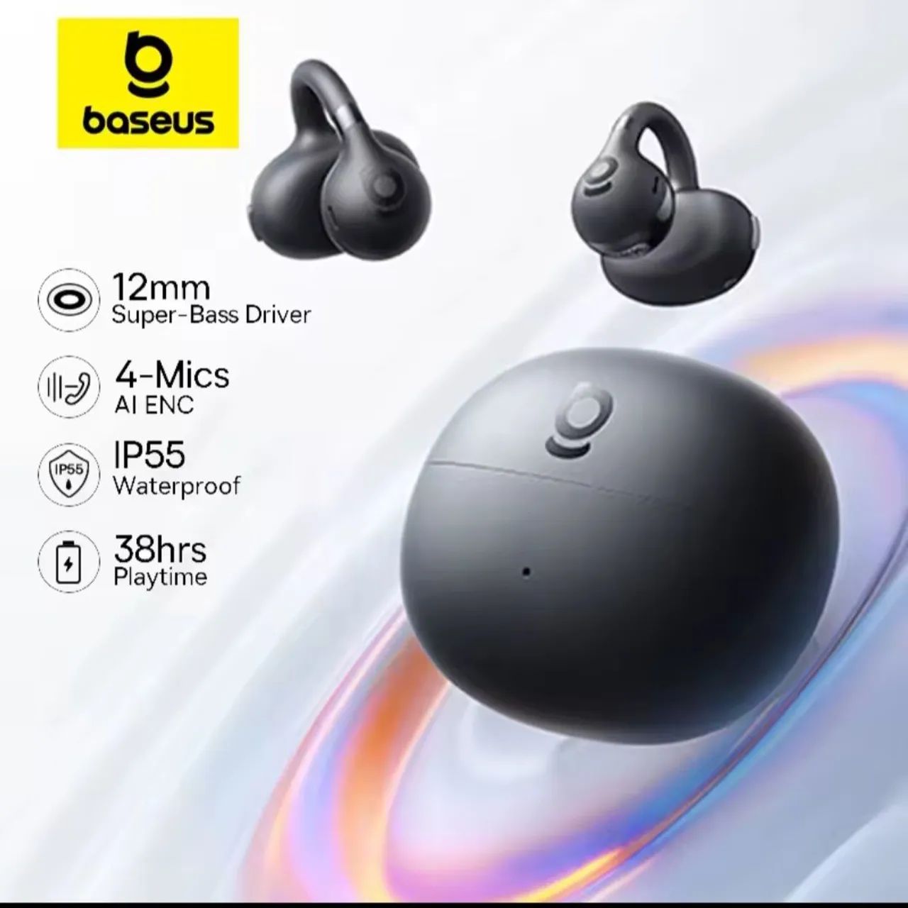 Fone Bluetooth Baseus Bc1 Open-Ear  - Foto 3