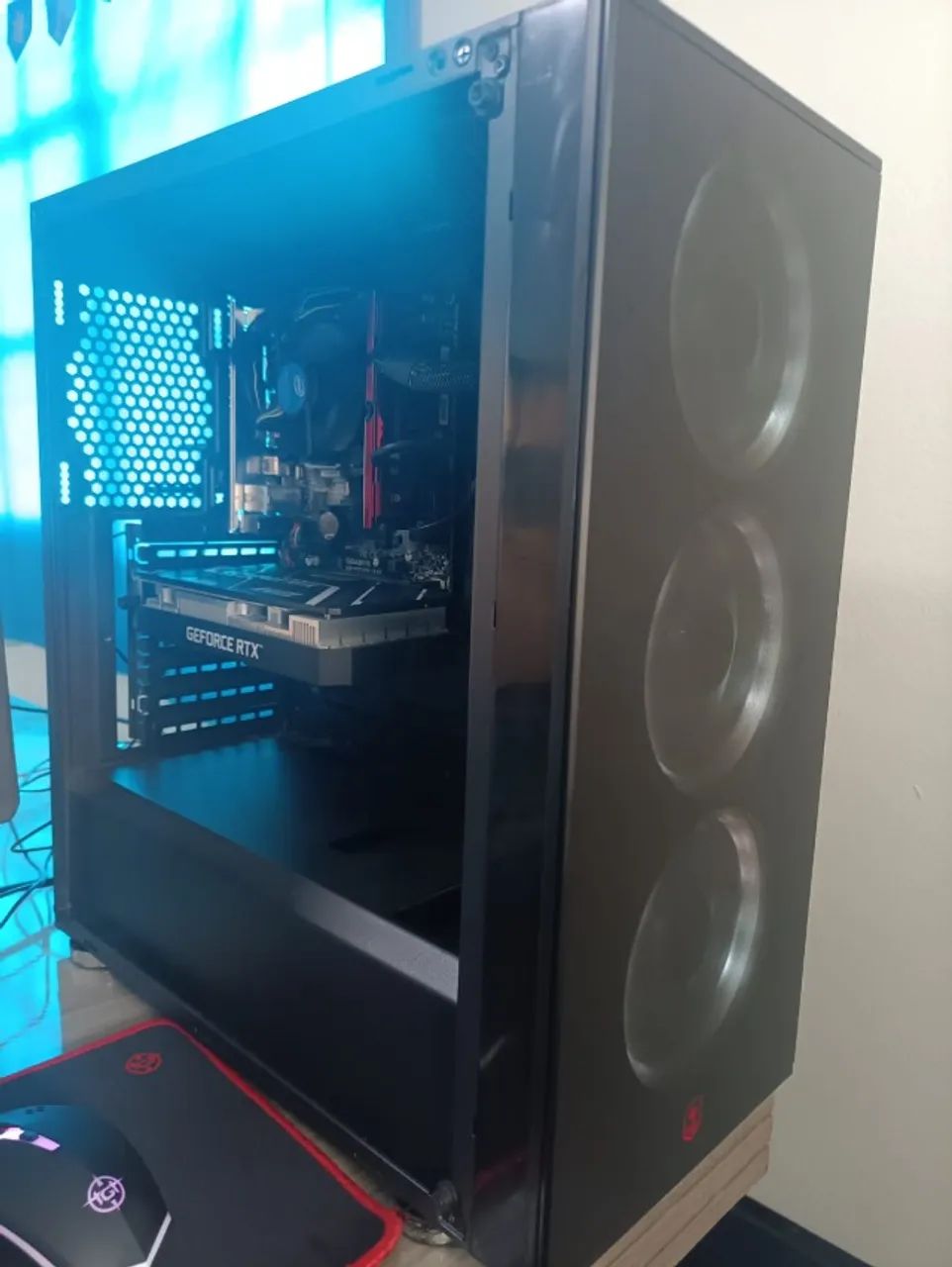 i7-7700 GTX 1660 24インチ デスクトップPC PC Gamer i7 7700 + GTX 1660 (Aceito ps4 + volta) aceito cartao