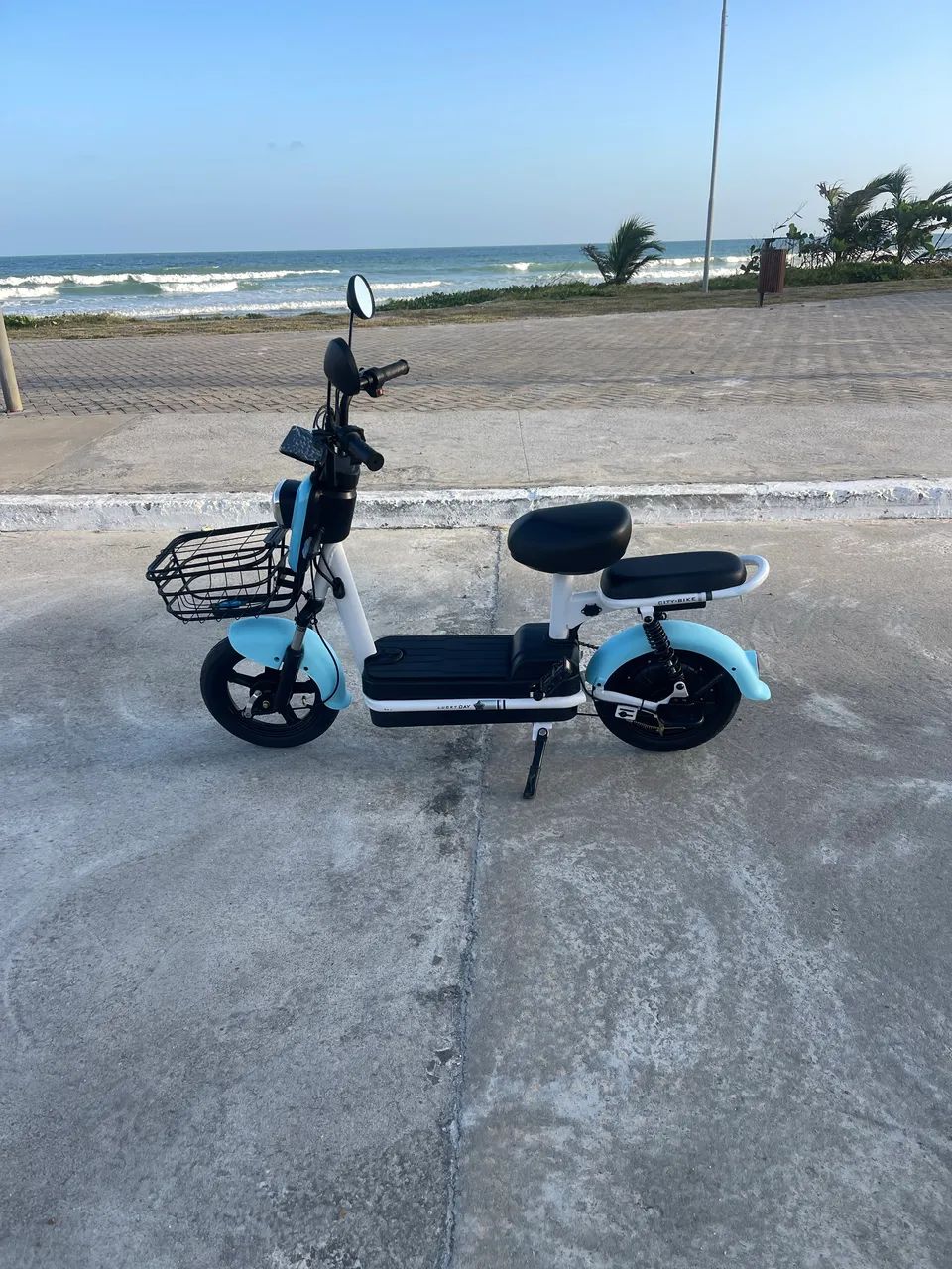 Bicicleta elétrica 350w nova, sem uso!  - Foto 4