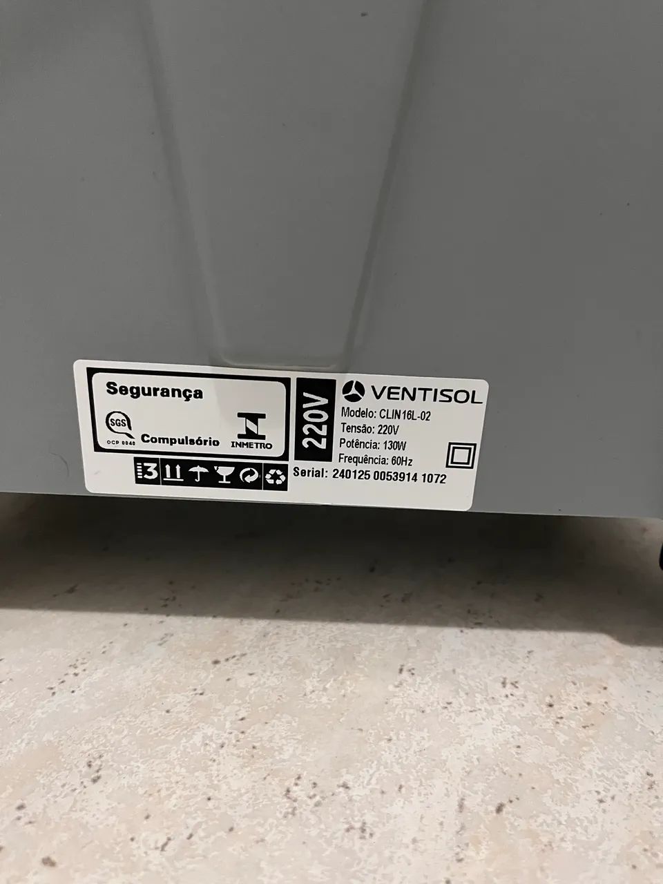 Climatizador Ventilador Ventisol 220V - Foto 2