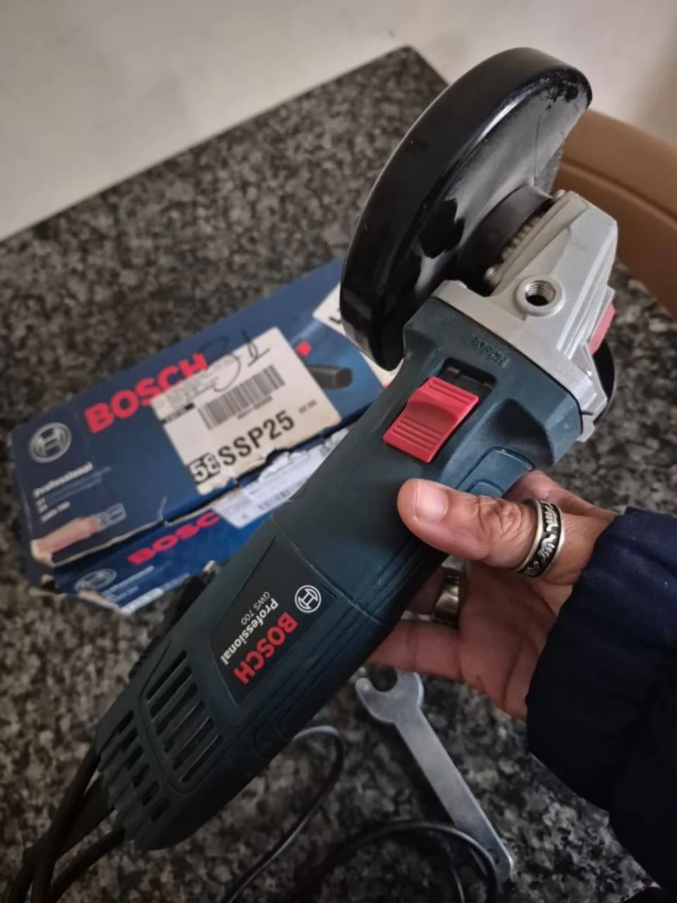Lixadeira Esmerilhadeira Bosch 220v
