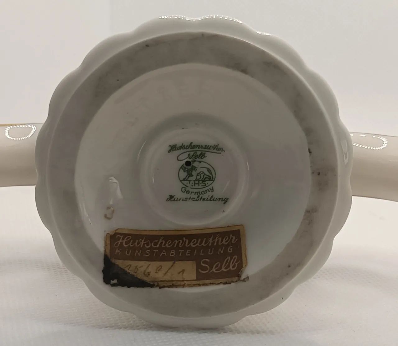 Par de Candelabros Antigos Alemães em Porcelana - Putti - Peça Rara - Foto 3