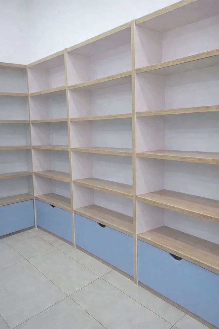 Prateleira em mdf para comércio/residencia 