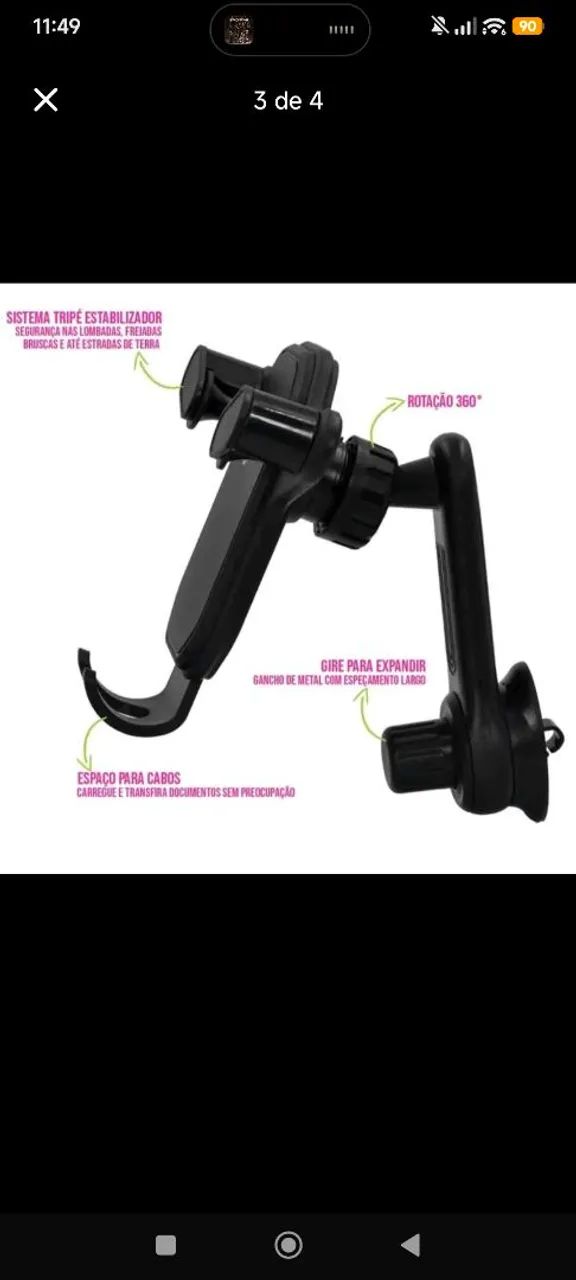 Suporte Veicular Universal para Celular OP-SP23 com Rotação 360° - Foto 3