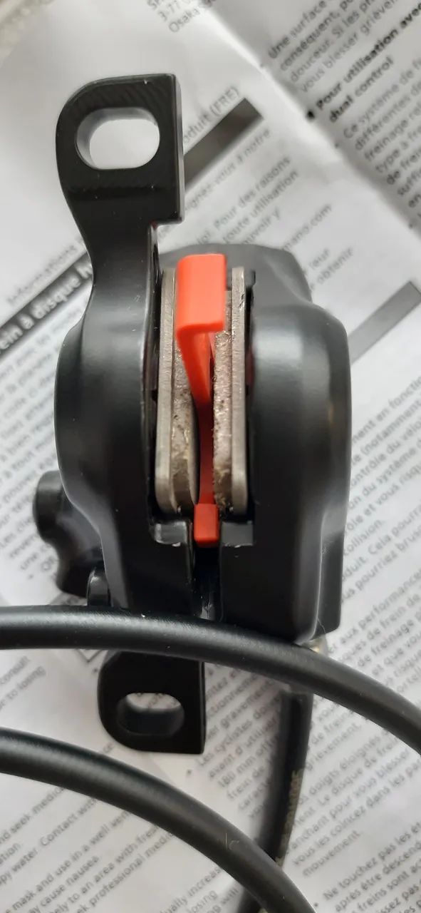 Freio hidraulico dianteiro MT200 Shimano - Foto 3