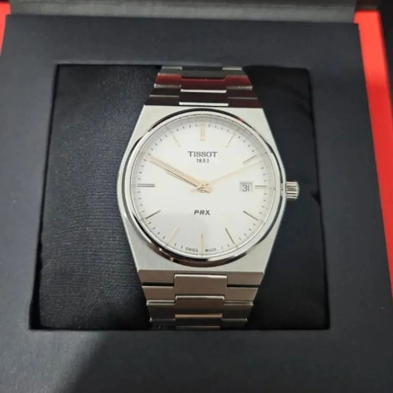 Tissot PRX 40mm Original - Excelente Estado (Com Caixa e Documentos) - Foto 4