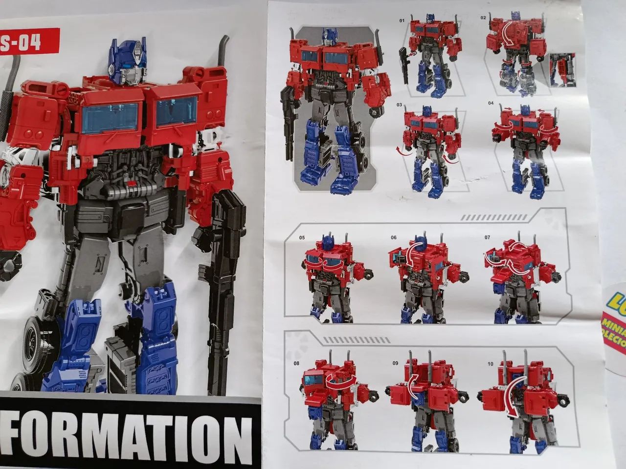 Optimus Prime - Miniatura Colecionável Articulada - Foto 5