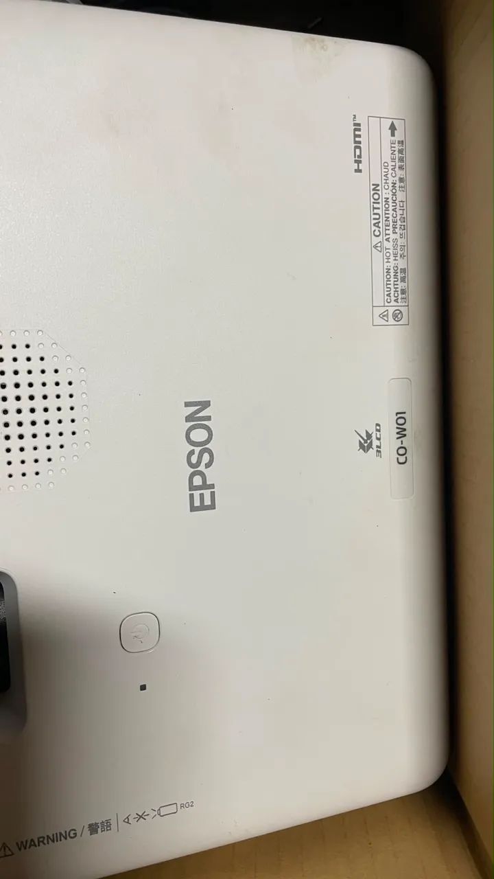 Projetor Epson praticamente sem uso