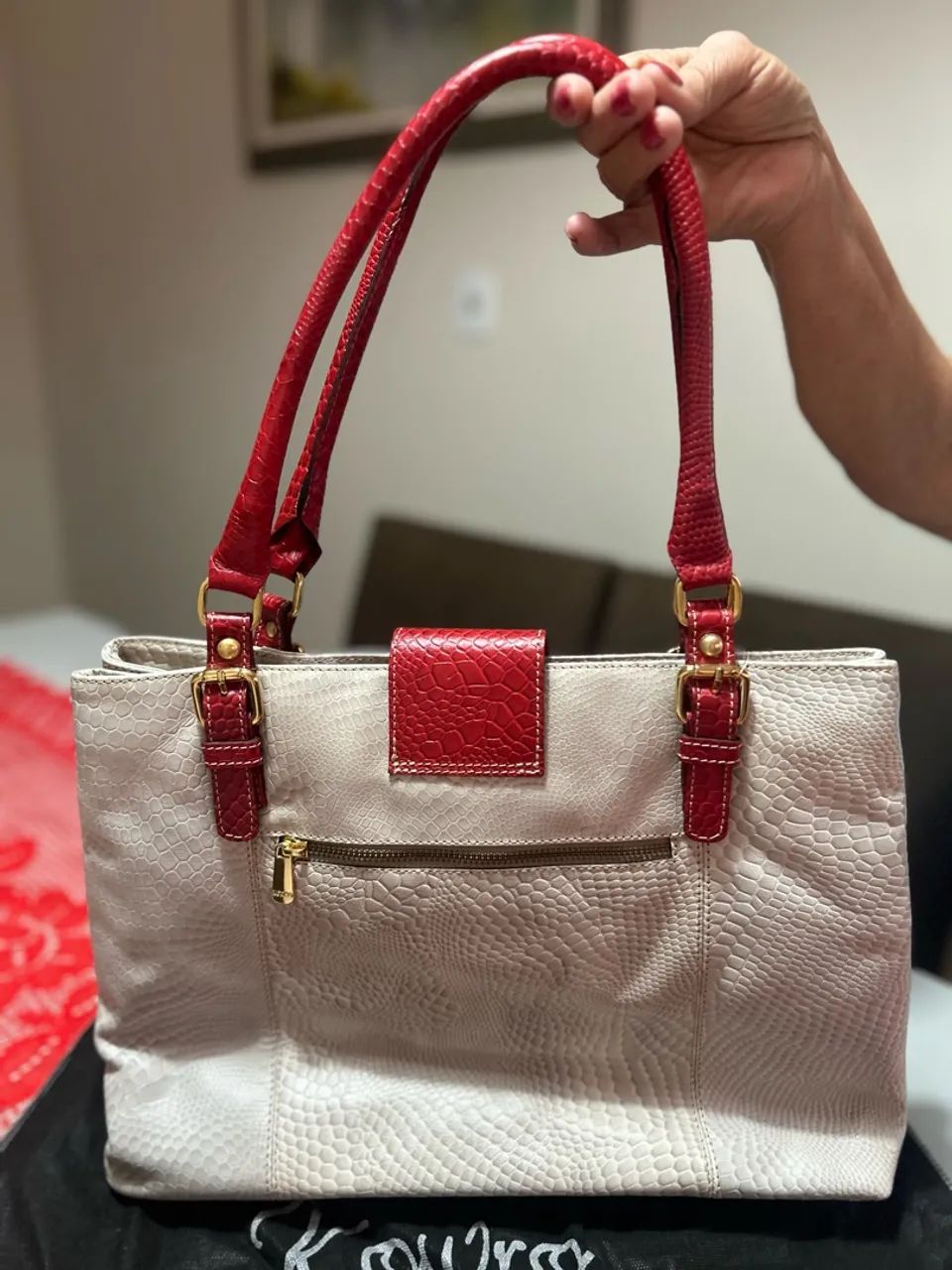 Bolsa de couro legítimo  - Foto 2