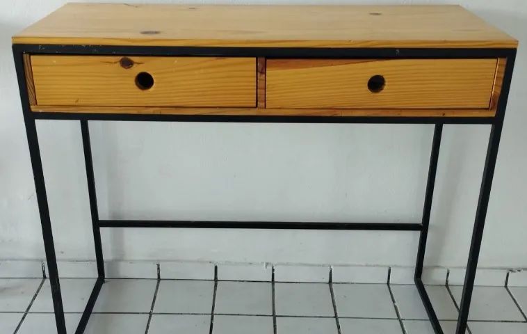 Gaveteiro Organizador: 1,20m x 1,00m x 0,48m - Duas gavetas amplas com ótimo deslize.