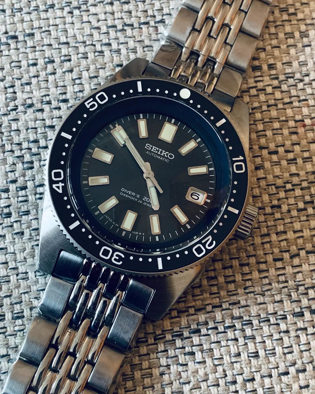 Relógio Seiko Mod 62MAS - Ref. 6217 - Divers 200m - Movimento NH35A