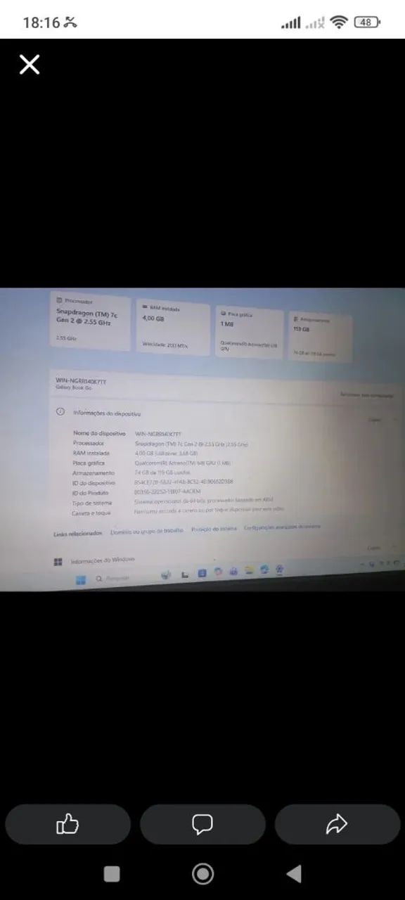 Notebook Samsung - Foto 4