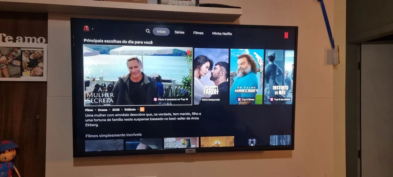 Tv Smart TCL 43 Polegadas Full HD - Sistema Android - HDR - Bluetooth - Play Store - Foto 2