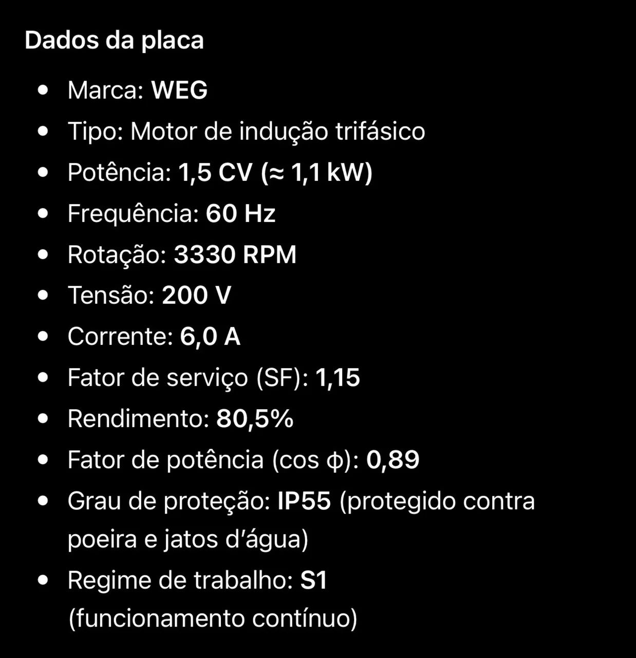 Motor Indução Trifásico  - Foto 2