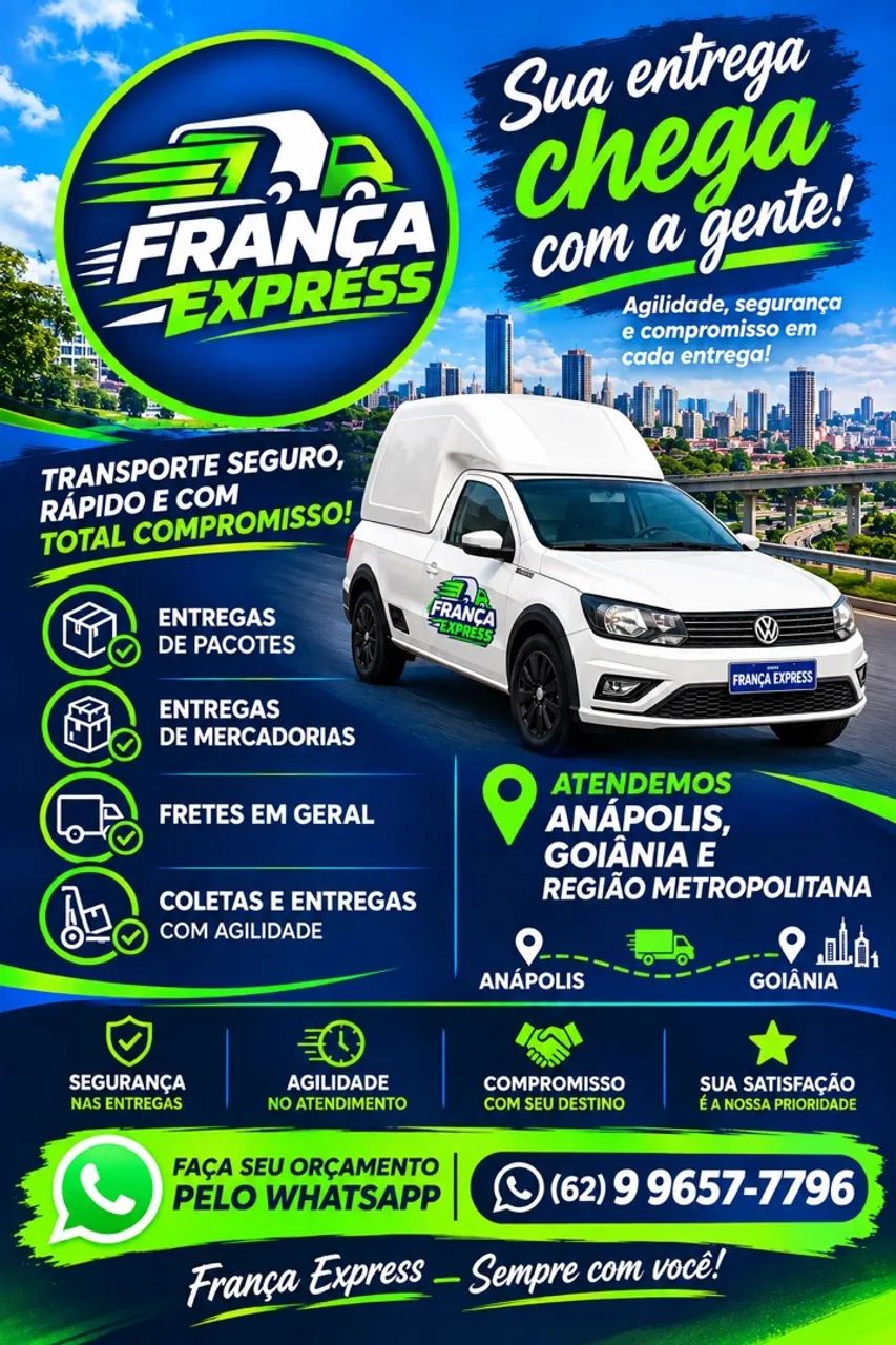 Entregas e fretes 