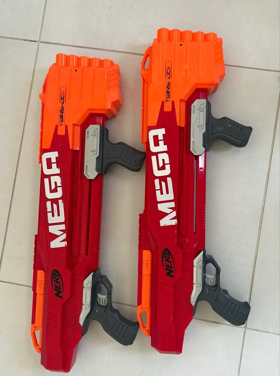 Lanca Dardo Nerf Mega Twinshock - Hasbro