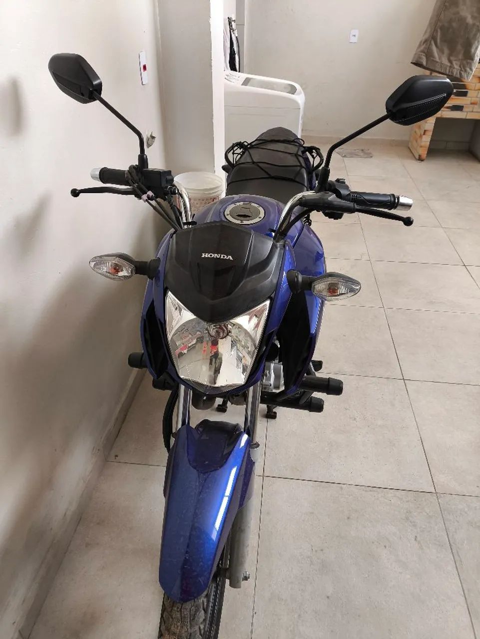 Fan 160 azul semi nova  - Foto 2