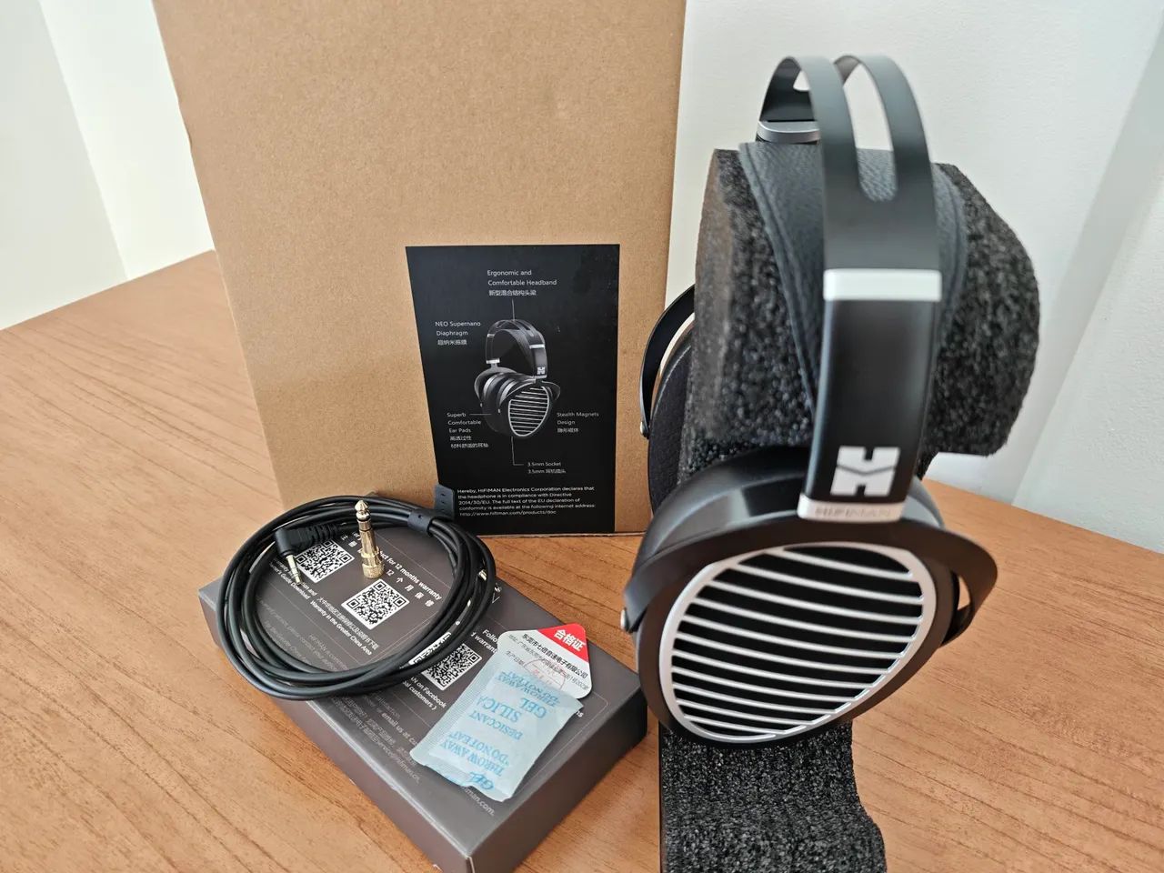 Hifiman ananda v3 stealth magnet (novo sem uso) - Fones de Ouvido