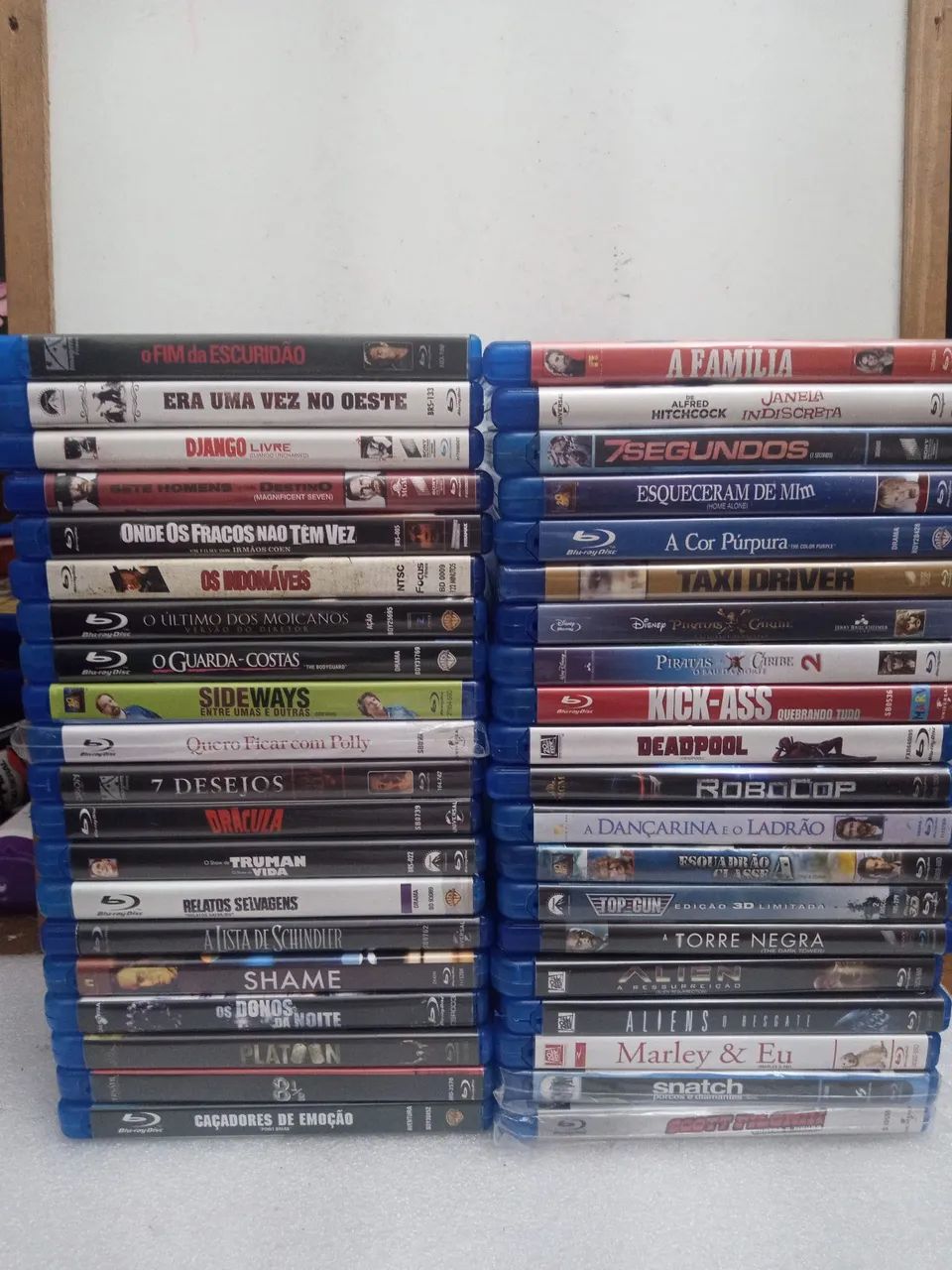 Coleção Clássicos em blu-ray originais 