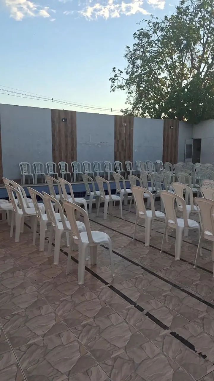 Aluguel de mesa e cadeiras