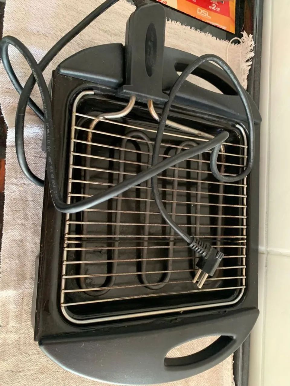 Churrasqueira elétrica 