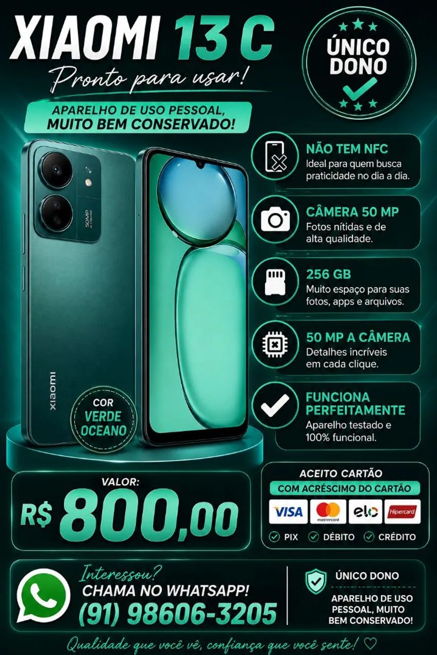 Celular Xialme 13 C 