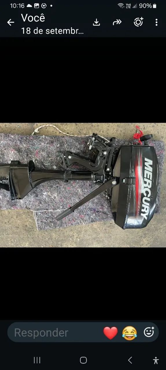 Motor barco mercuri 3.3 hp