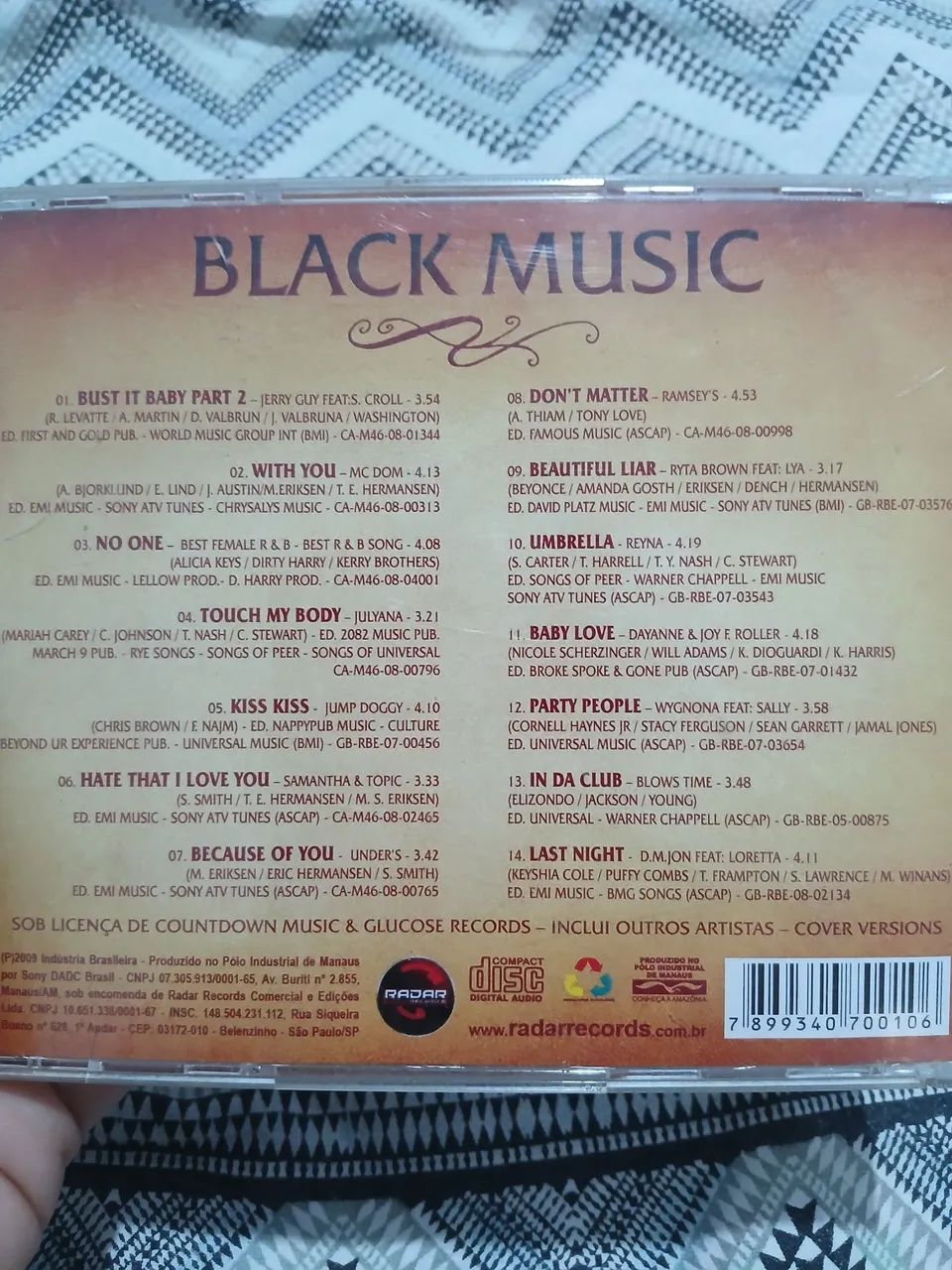 Cd Black Music - Foto 2