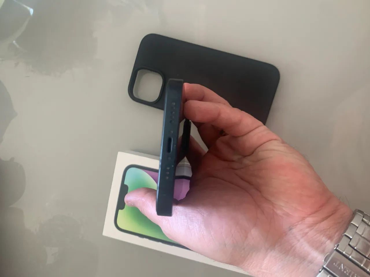 iPhone 14 - único dono com caixa - Foto 5