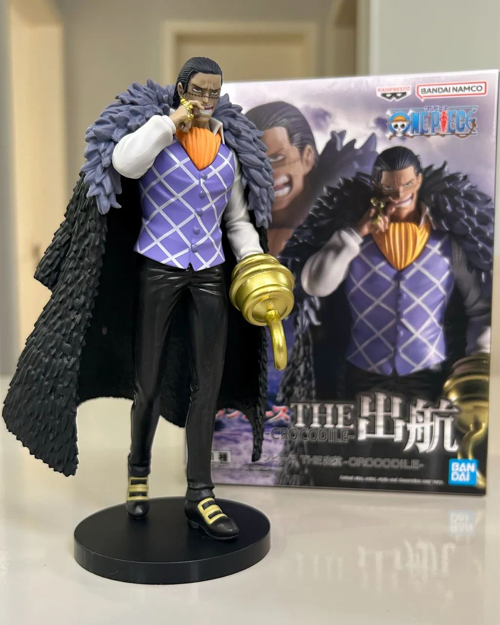 Crocodile Original Bandai One Piece Action Figure Boneco  - Foto 2